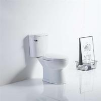 YS22202 2-osainen keraaminen wc, pidennetty S-trap wc, TISI/SNI-sertifioitu wc;