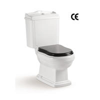 YS22209S Retrodesign 2-osainen keraaminen wc, tiiviisti kytketty P-trap-wc;