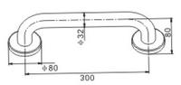 S39428-B Kylpyhuoneen tartuntatangot, taitettavat tartuntatangot, turvakaide, liukumattomat tukitangot;