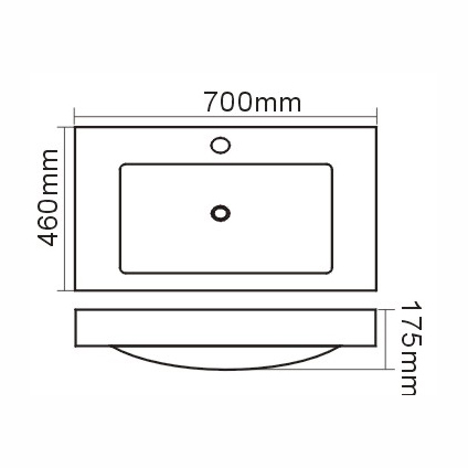 YS23081-70 tekokiviallas