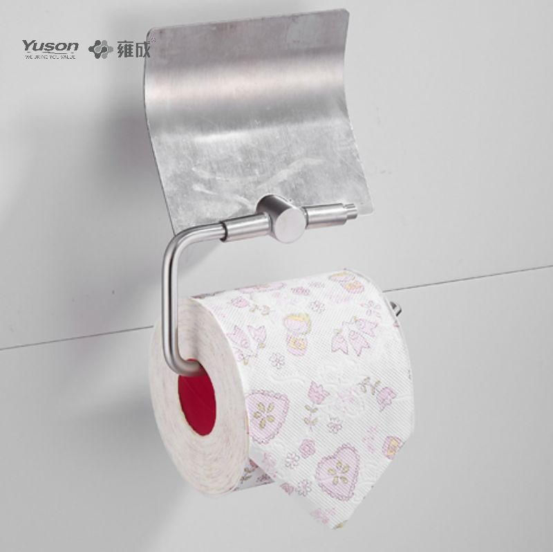 15586 Tyylikäs kylpyhuonetarvikkeet, WC-paperiteline, sinkki/messinki/SUS WC-paperirullan pidike, seinälle kiinnitettävä (sarja 15500)