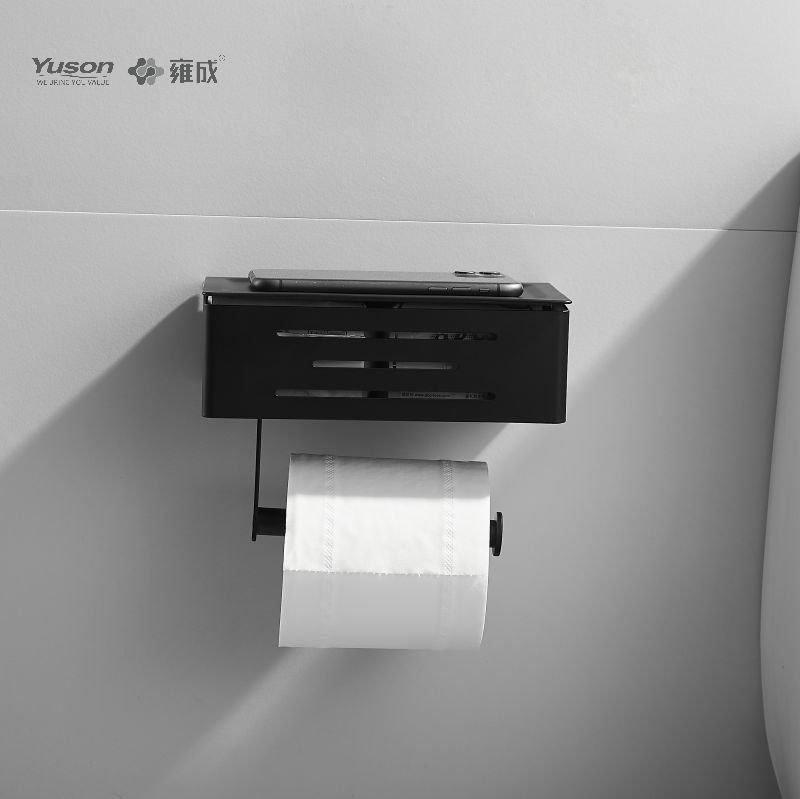 18786C Tyylikäs kylpyhuonetarvikkeet, WC-paperiteline, sinkki/messinki/SUS WC-paperirullan pidike, seinälle kiinnitettävä (sarja 18700)