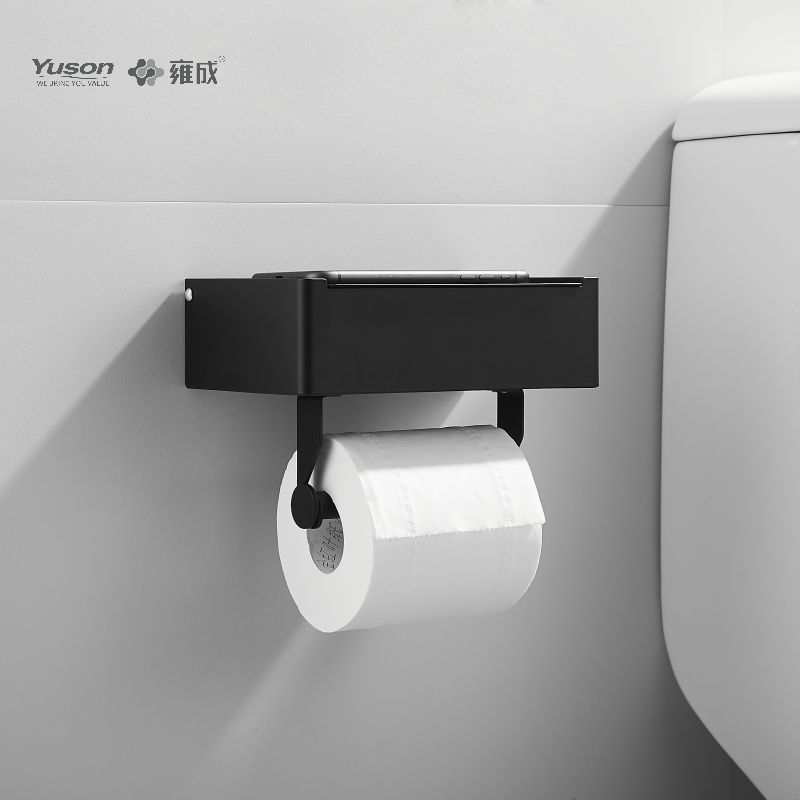 18786D Tyylikäs kylpyhuonetarvikkeet, WC-paperiteline, sinkki/messinki/SUS WC-paperirullan pidike, seinälle kiinnitettävä (sarja 18700)