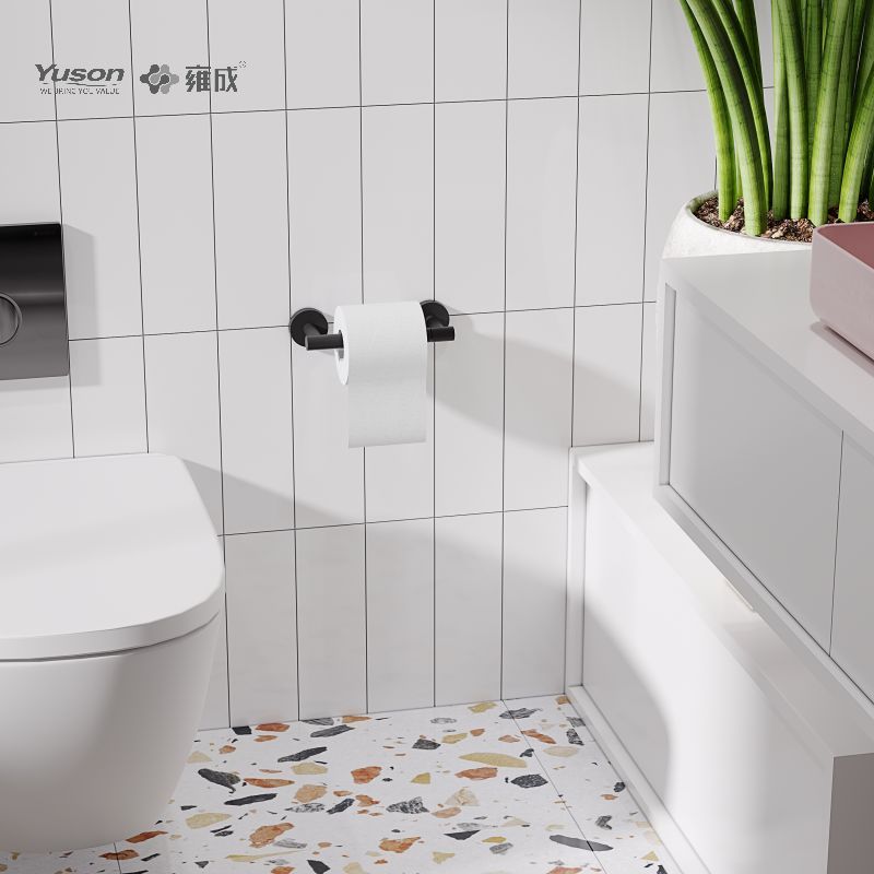 19286P Tyylikäs kylpyhuonetarvikkeet, WC-paperiteline, sinkki/messinki/SUS WC-paperirullan pidike, seinälle kiinnitettävä (sarja 19200)