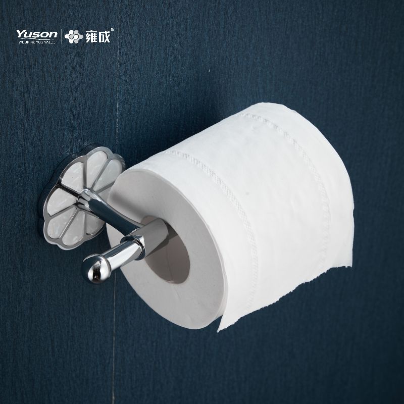 21086 Tyylikäs kylpyhuonetarvikkeet, WC-paperiteline, sinkki/messinki/SUS WC-paperirullan pidike, seinälle kiinnitettävä (sarja 21000)